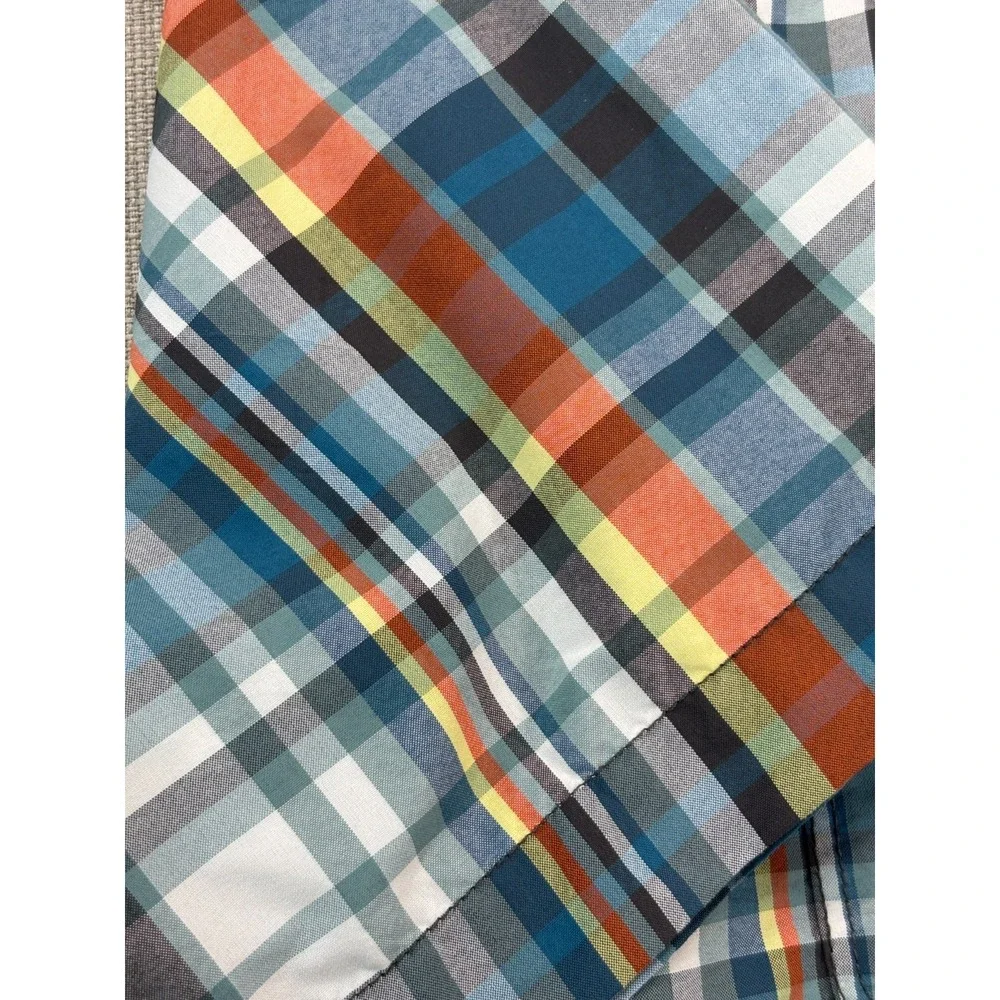 The North Face Men's Plaid Short Sleeve Shirt Size Large
